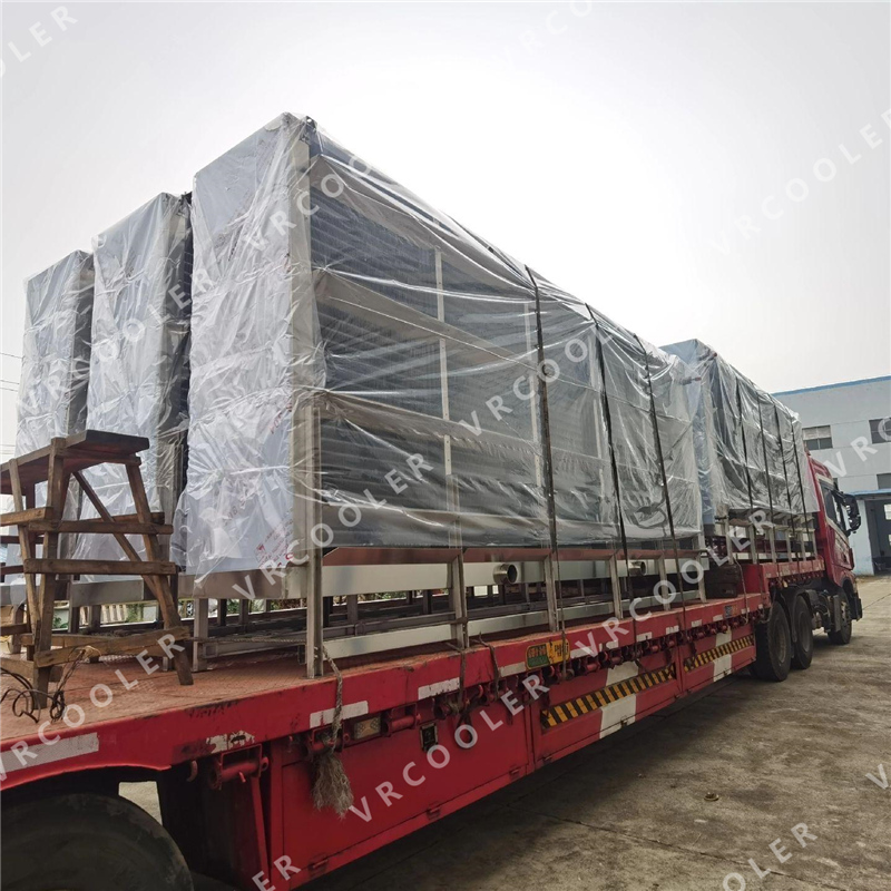 NH3 Evaporator Heat Exchanger Changzhou Vrcoolertech Refrigeration Co