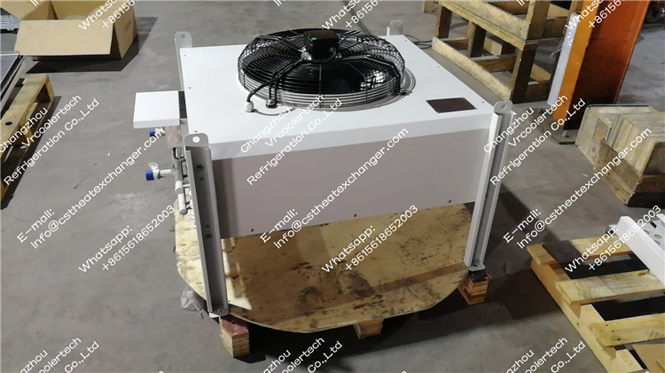 20kw Immersion cooling dry cooling single fan cooler for bitcoin mining cooling